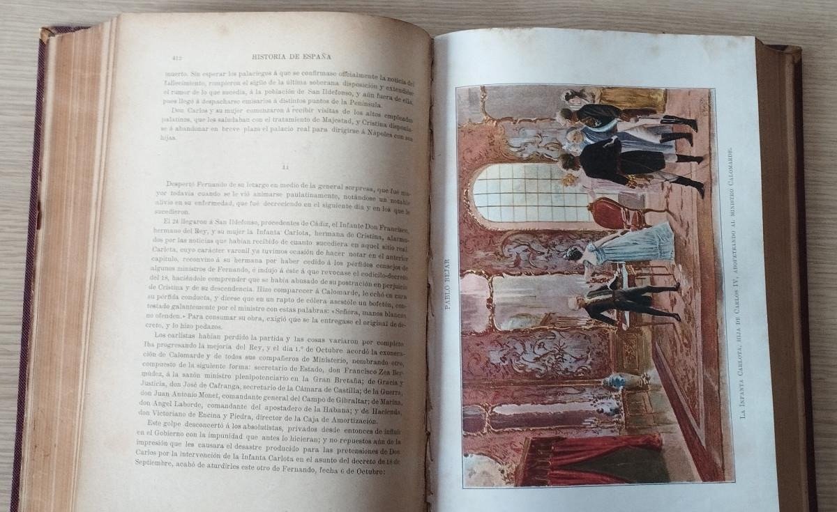 Tomo II – Historia de España en el Siglo XIX – Pi i Margall – Pi i Asuarga – 1903