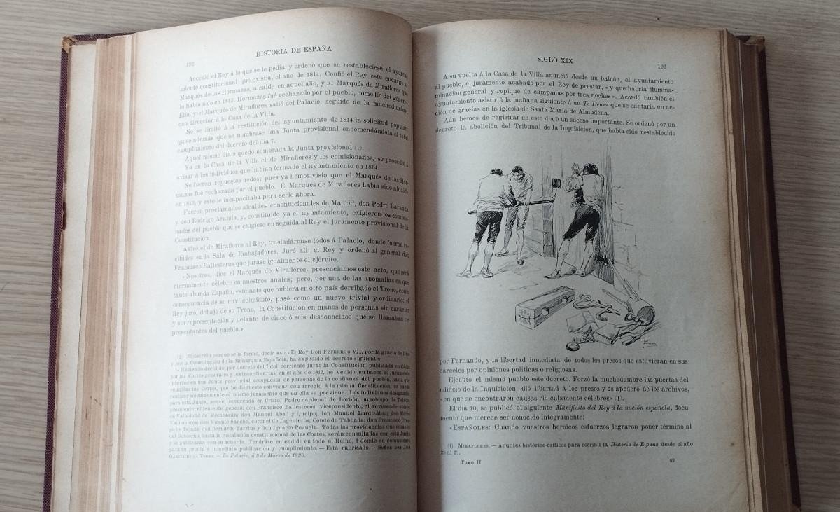 Tomo II – Historia de España en el Siglo XIX – Pi i Margall – Pi i Asuarga – 1903