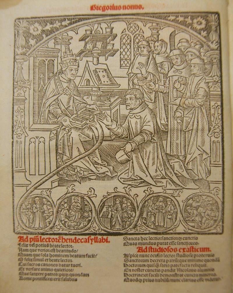 Decretales epistole supremi ortodoxe eclesie principis Gregorii Noni multis mendis – 1533