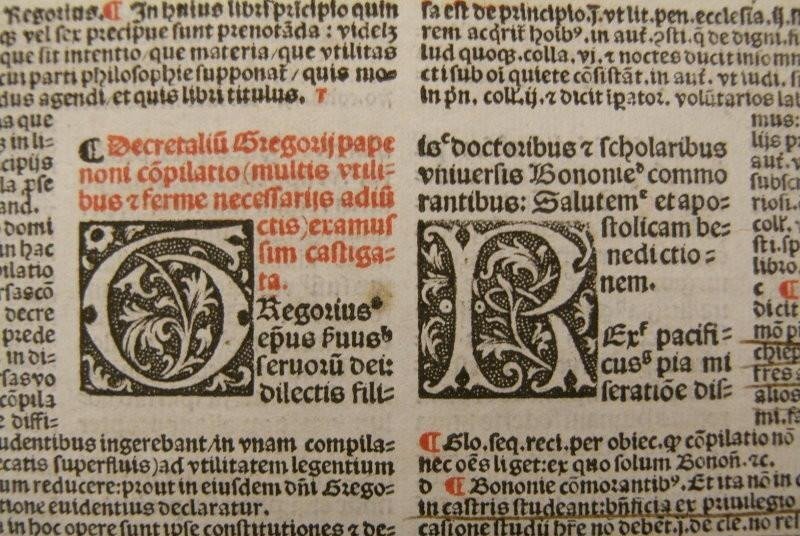 Decretales epistole supremi ortodoxe eclesie principis Gregorii Noni multis mendis – 1533