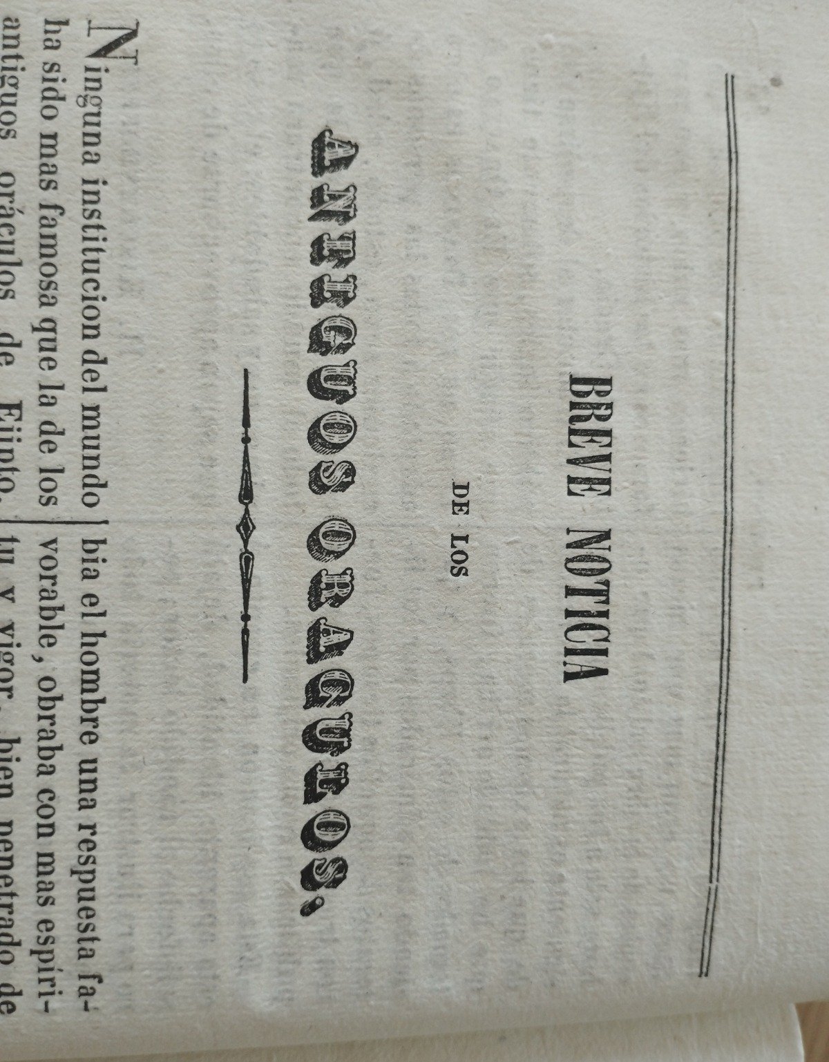El gran libro de los Oráculos – 1841 – Gran desplegable