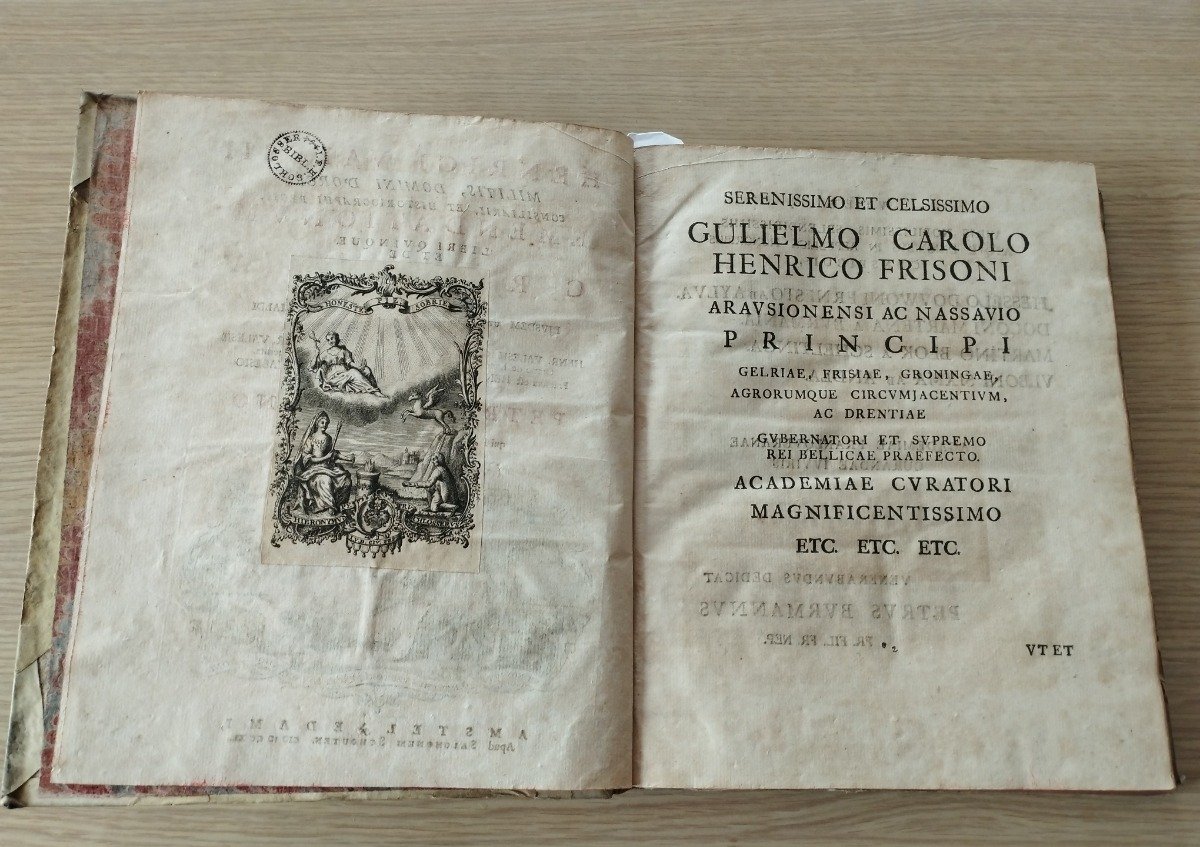 Emendationum libri qvinque et de Critica libri duo – Henrici Valesii – 1740 – 2 Exlibris