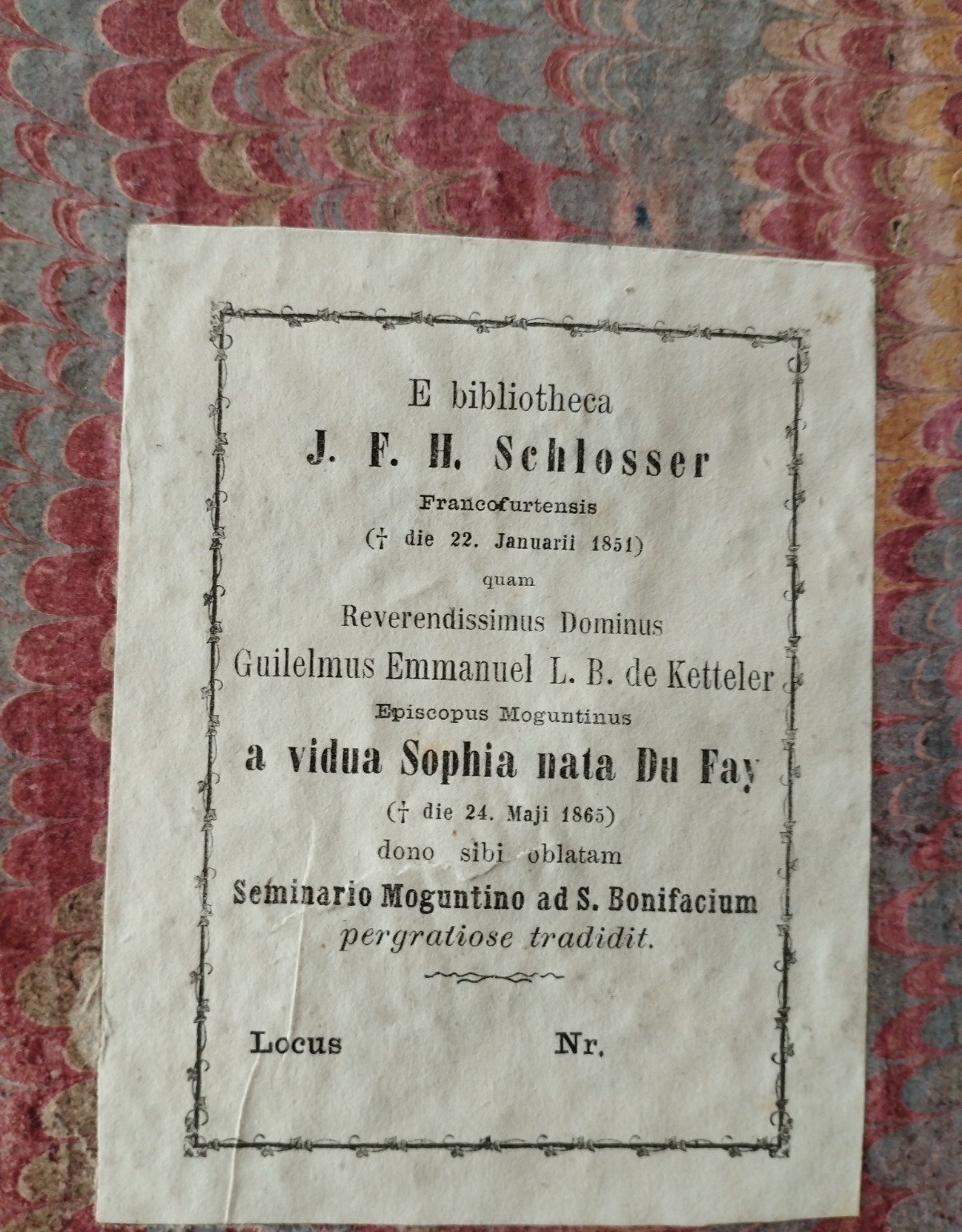 Emendationum libri qvinque et de Critica libri duo – Henrici Valesii – 1740 – 2 Exlibris