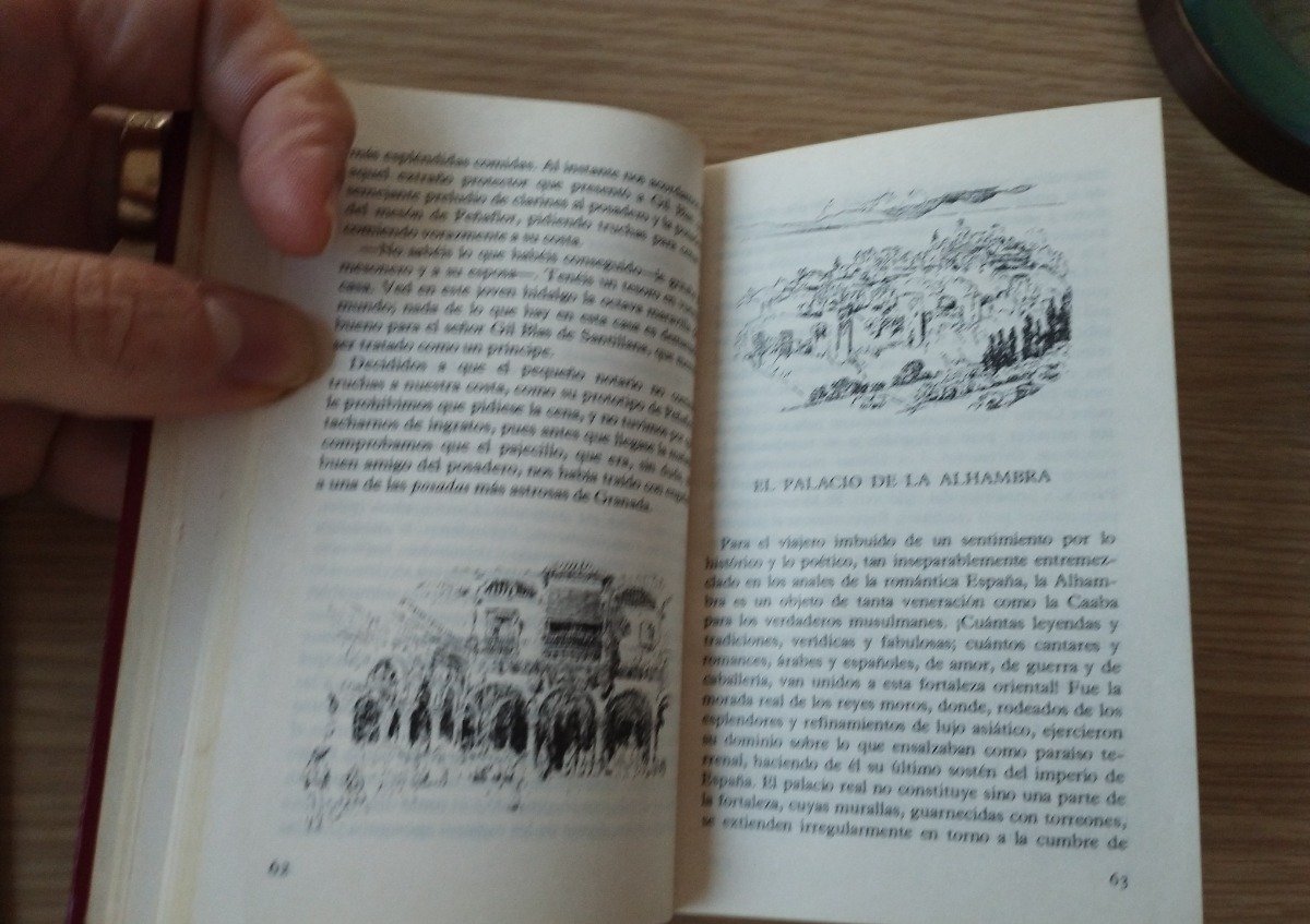 Crisol – Aguilar – Cuentos de la Alhambra – Washington Irving – 1967