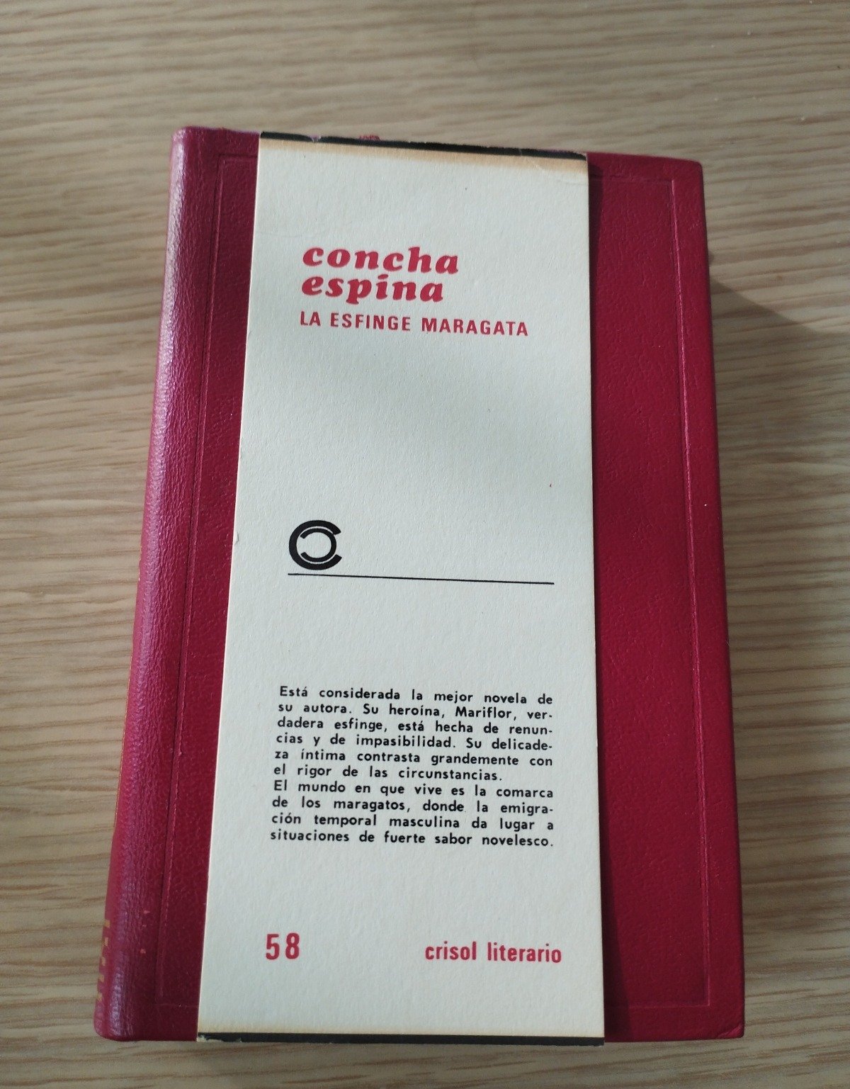 Crisol – Aguilar – La Esfinge Maragata – Concha Espina – 1969