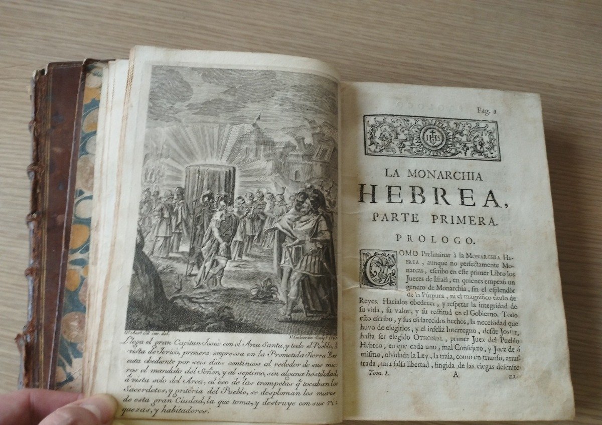 La monarchia Hebrea – Tomos I y II – 1761