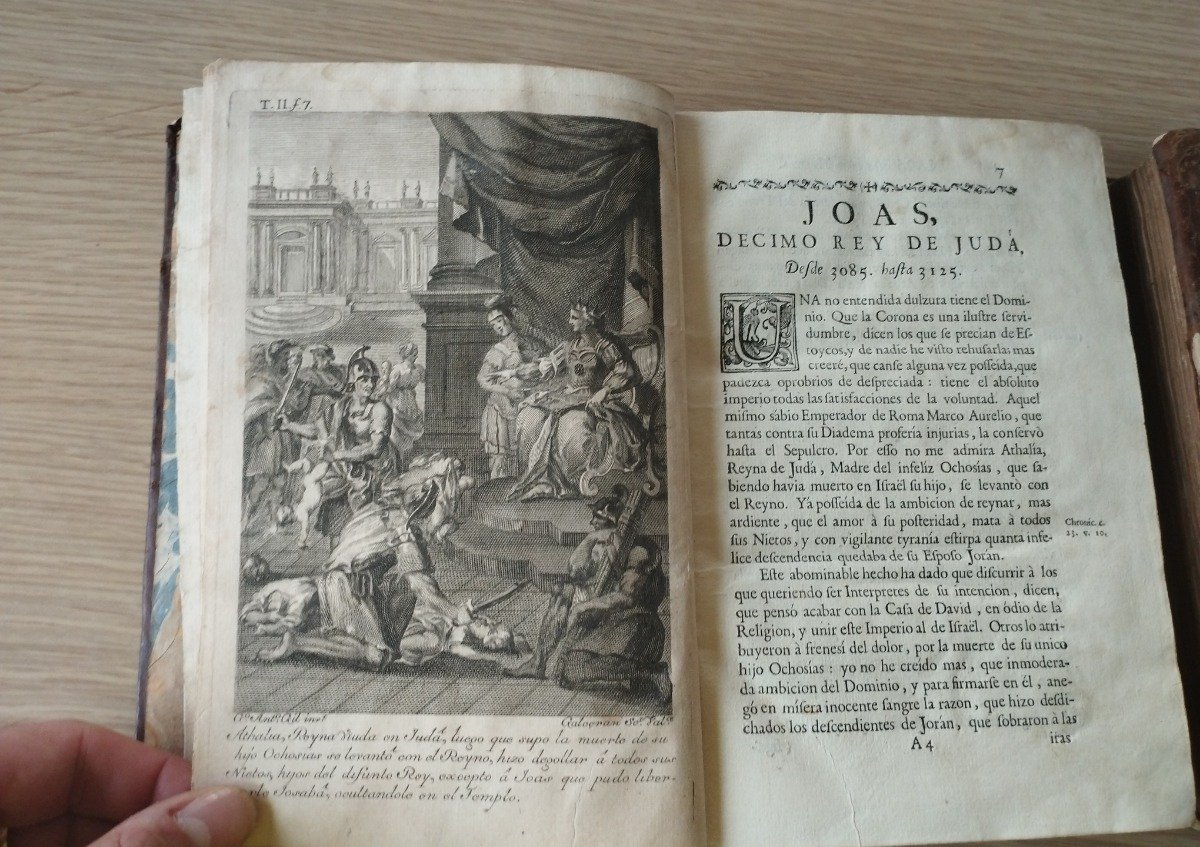 La monarchia Hebrea – Tomos I y II – 1761