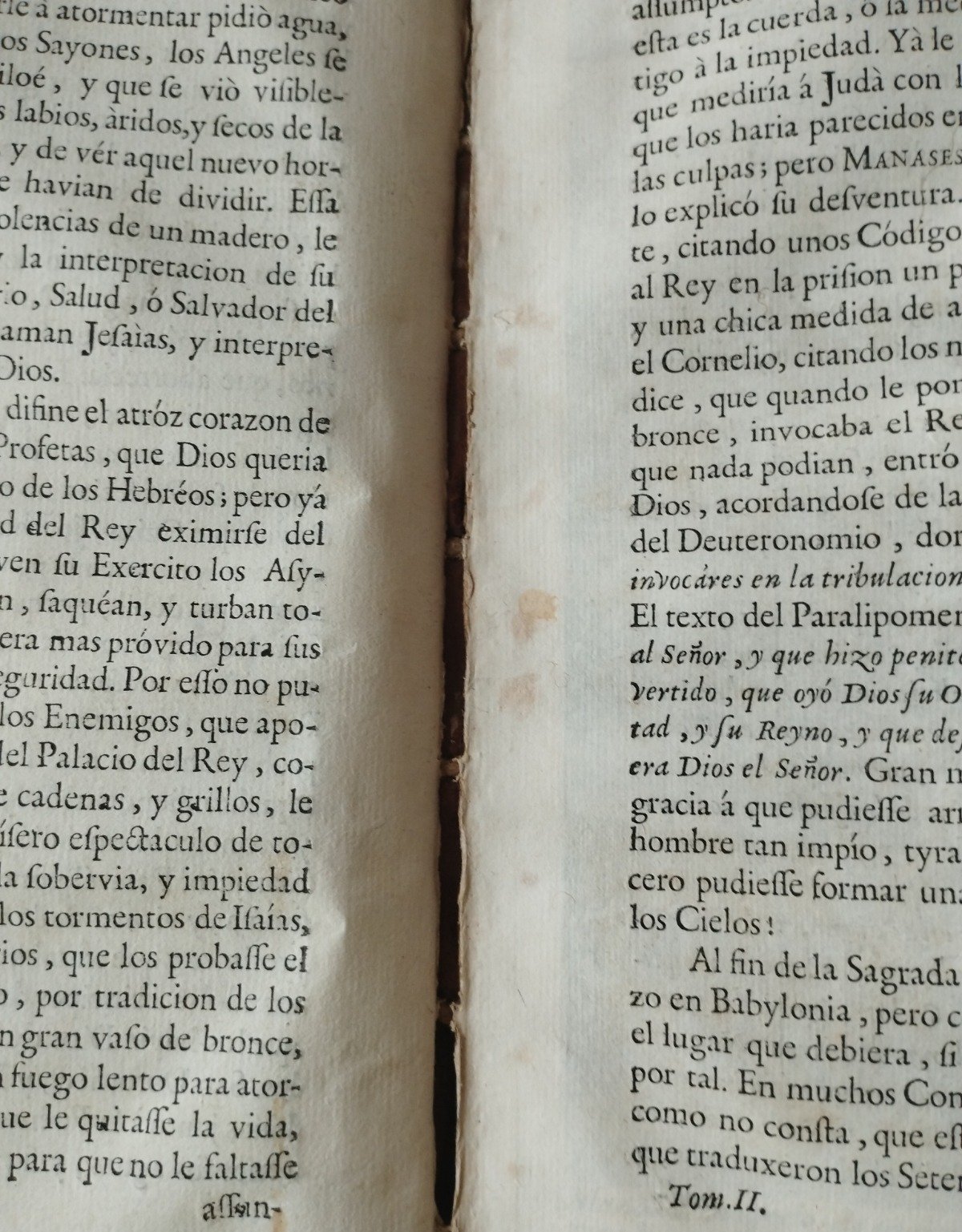La monarchia Hebrea – Tomos I y II – 1761