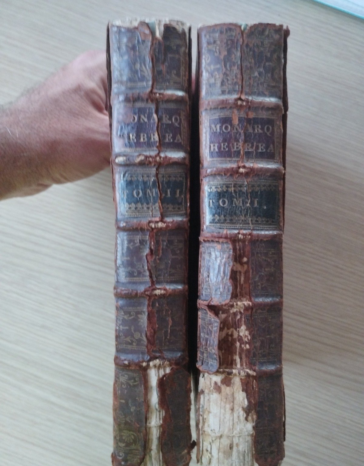 La monarchia Hebrea – Tomos I y II – 1761