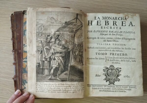 La monarchia Hebrea – Tomos I y II – 1761