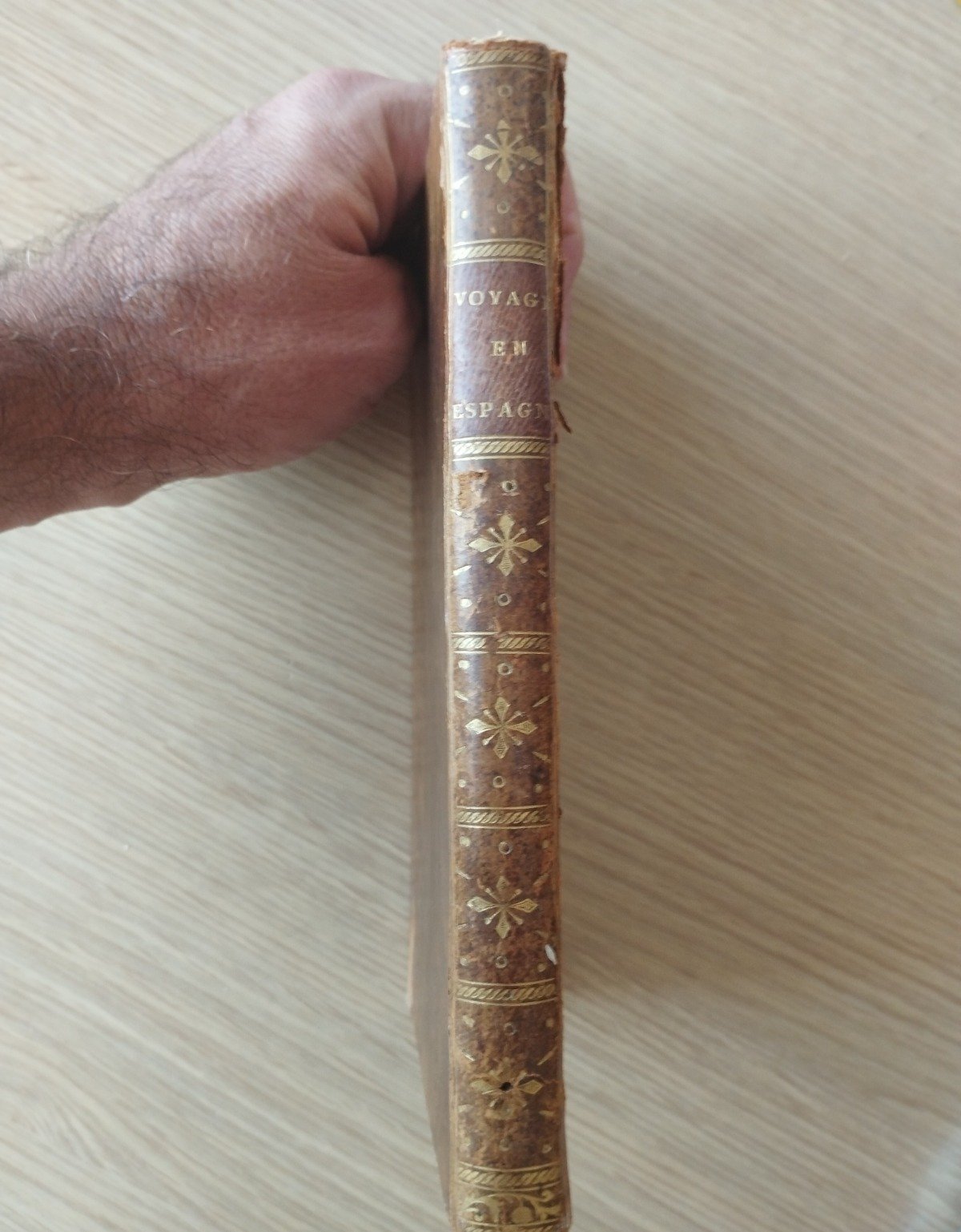 Voyage en Espagne – 1796 – Mapa plegado
