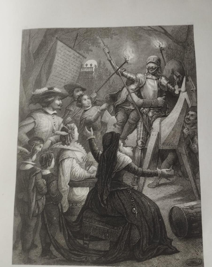 Don Quijote de la Mancha – Tomas Gorchs – 1863 – 2 Tomos – Folio Elefante – Carta Tomas Gorchs
